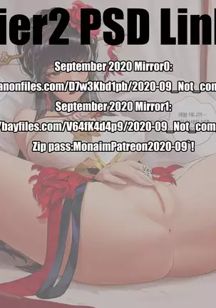 Patreon February 2019~September 2020 Tier2 Reward