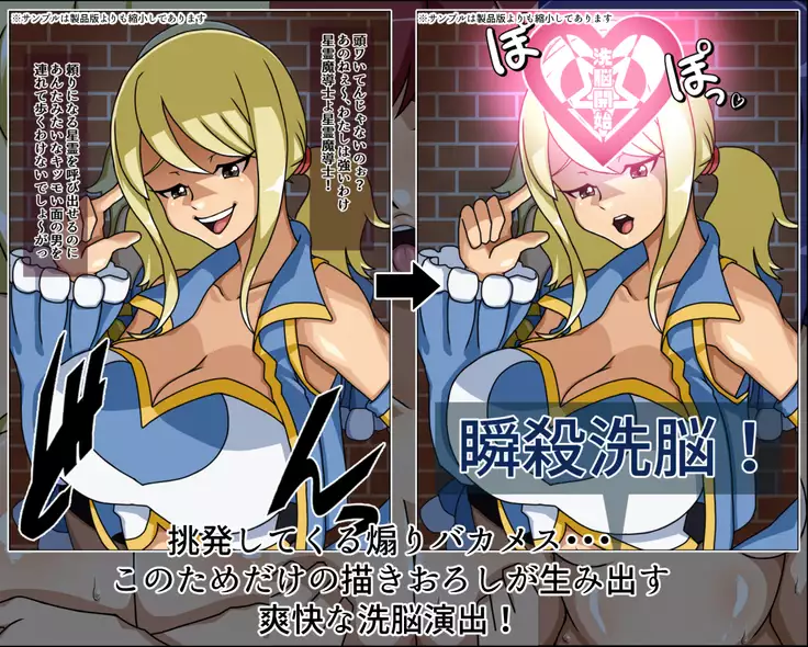 Shunsatsu Brainwashing! Stupid Female Harem Fairy Ta○l Edition