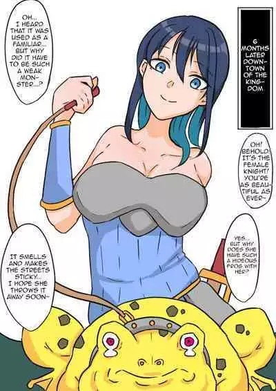 Female Knight and Frog Monster Swap