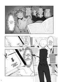 Patchouli-san ni Yowami o Nigiraretai