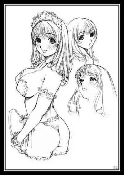 [Dennou Yamasakigumi (Izayoi Seishin)] Izayoi Rough Gashuu (Various) [Digital]