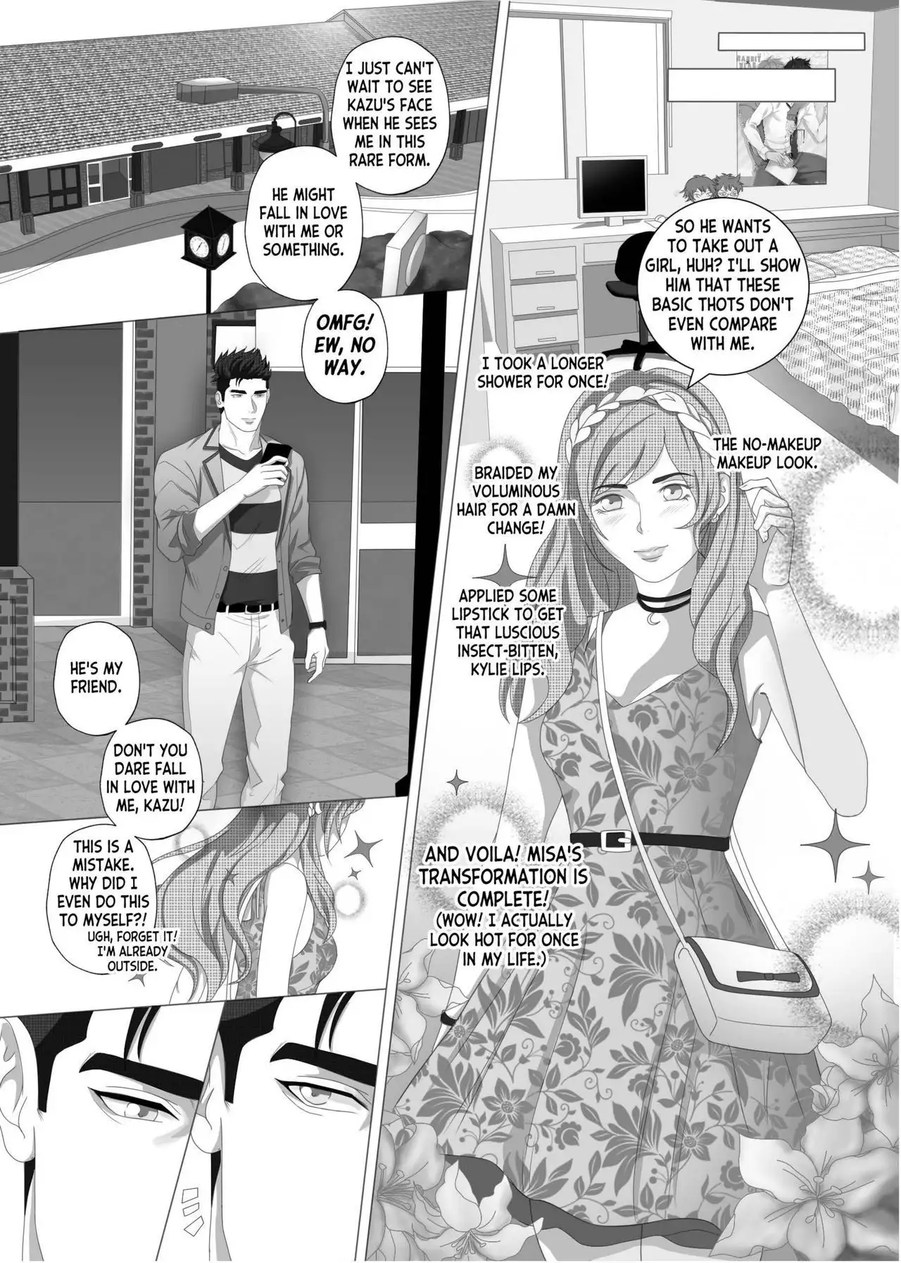 Fujoshi Trapped in a Seme's Perfect Body 3, 4