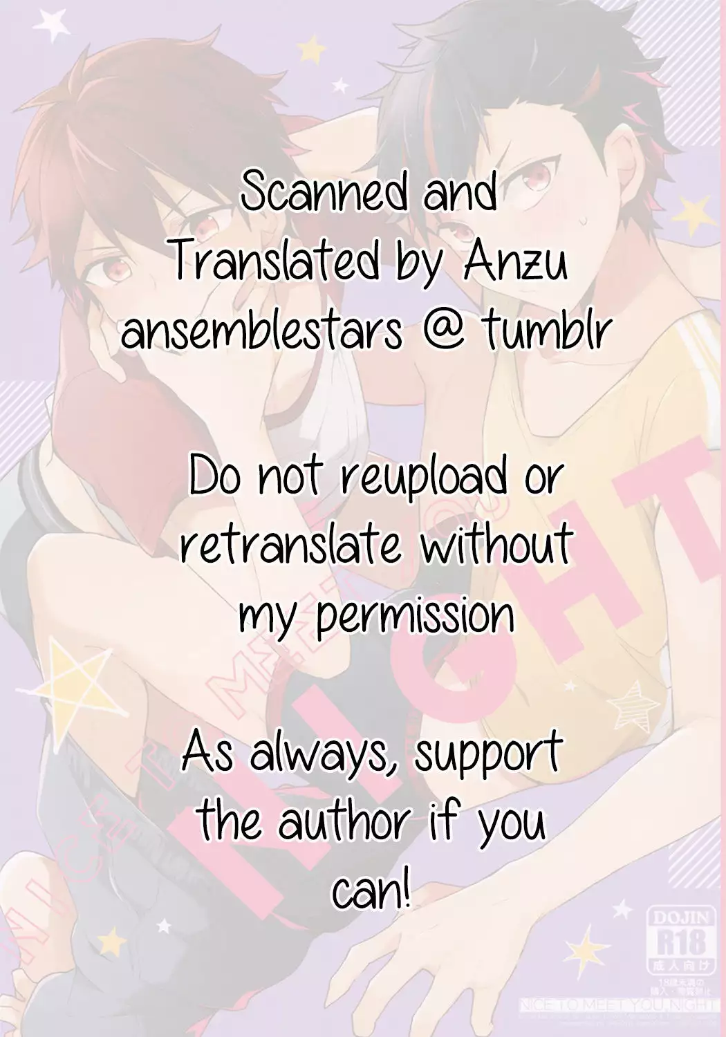 NICE TO MEET YOU, NIGHT