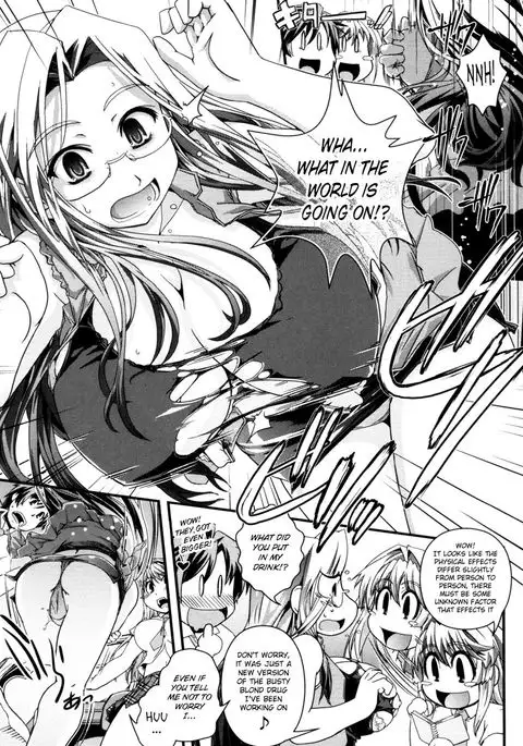 Transformed into a Busty Blonde - Ch. 4
