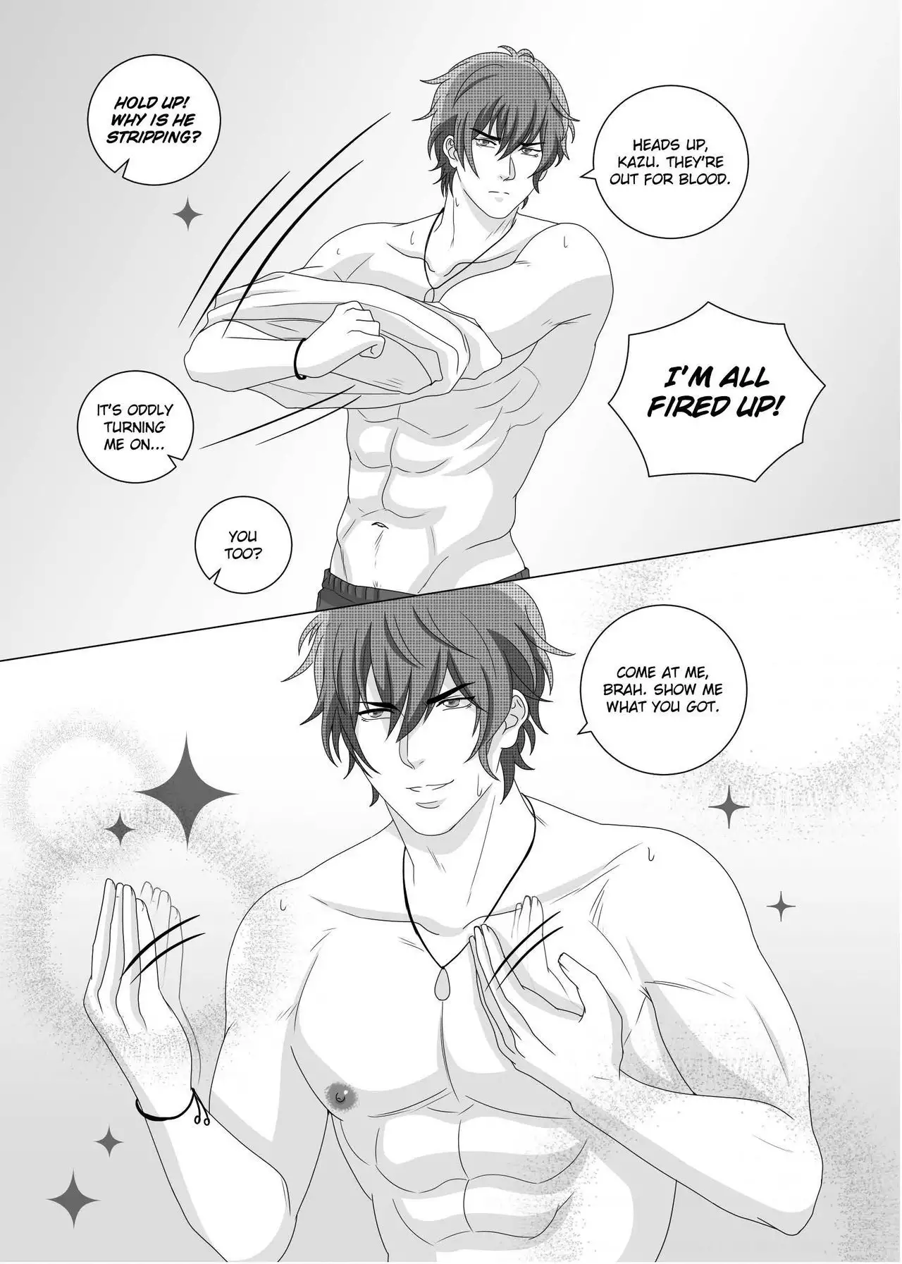 Fujoshi Trapped in a Seme's Perfect Body 3, 4