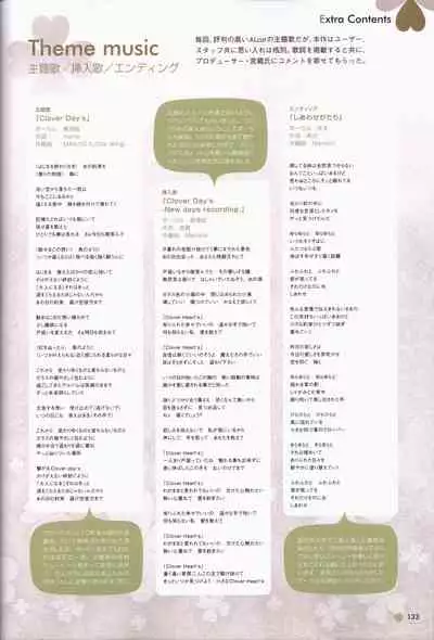 Clover Day's ARTWORK