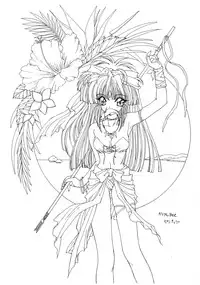 (CR21) [Uroboros, Senzankou (Ramiya Ryou)] Ramiya Ryou Illustration Gengashuu