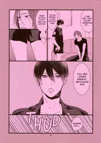 (SUPERKansai20) [KANGAROO KICK (Takagi Takumi)] Please arrest me. (Free!) [English] [ebil_trio]