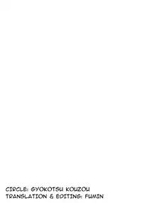 (C81) [Gyokotsu Kouzou (Kapo)] Brautkleid (Touhou Project) [English] [Fumin]