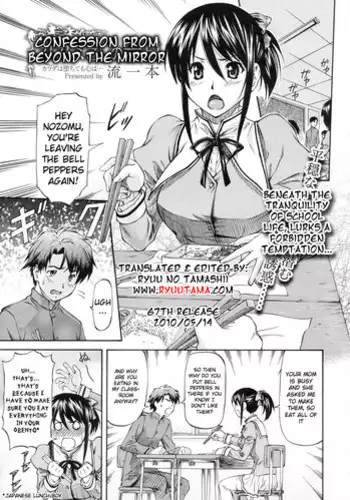 [Nagare Ippon] Kagami Goshi no Kokuhaku | Confession from Beyond the Mirror (COMIC Megastore 2010-01) [English] [RyuuTama]
