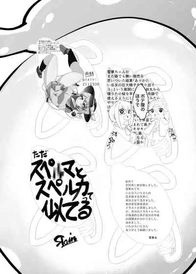 [Nuigurumiya-san (Various)] Touhou Futanari Kyodai Seishi Goudoushi (Touhou Project) [Digital]