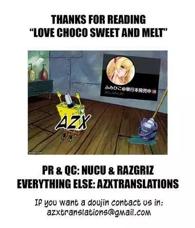 LOVE CHOCO Sweet and melt