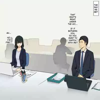 Hitomishiri Douryou Joshi to Micchaku Sex Suru Ohanashi