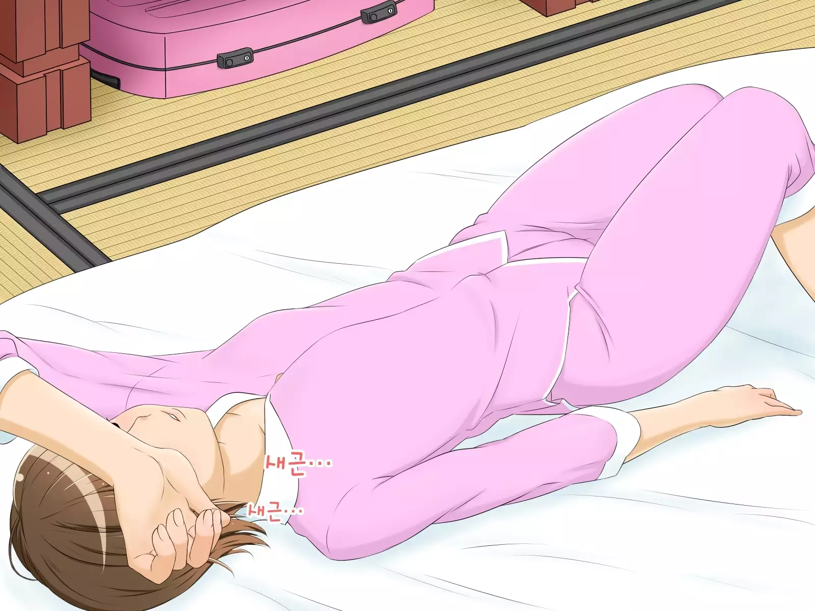 Tanshin Tomari ni Kita Magomusume wo Suiminyaku wo Nomasete Okashite Shimatta