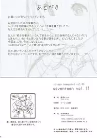 (C89) [Amazake Hatosyo-ten (Yoshu Ohepe)] seventeen vol. 11 (Ane Doki)