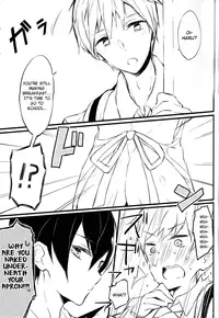 (SUPERKansai19) [Honey Darling (Kotori)] Apron-kei. (Free!) [English] [ichigo-day]