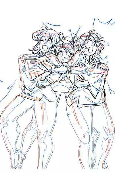 Naedoko ni Sare Haramu Heroine-tachi no Tatakai o Egaku Story