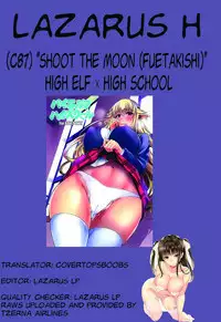 [Shoot The Moon (Fuetakishi)] High Elf × High School + High Elf × High School Haku [English] [Lazarus H]