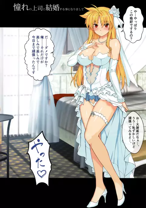 Akogareno joushi to kekkon suru koto ni narimashite