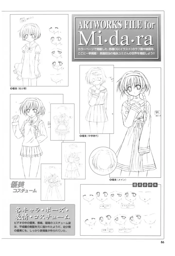 Mi.Da.Ra Cg & Original Picture Illustration Art Book
