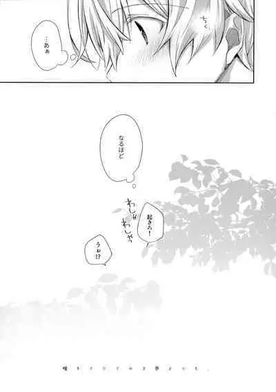 Hitomi o Tojite Miru Yume yori mo