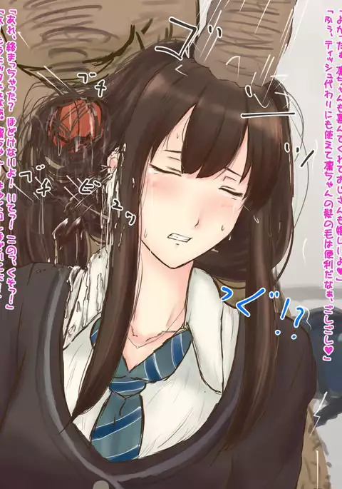 しぶりん髪コキ耳射