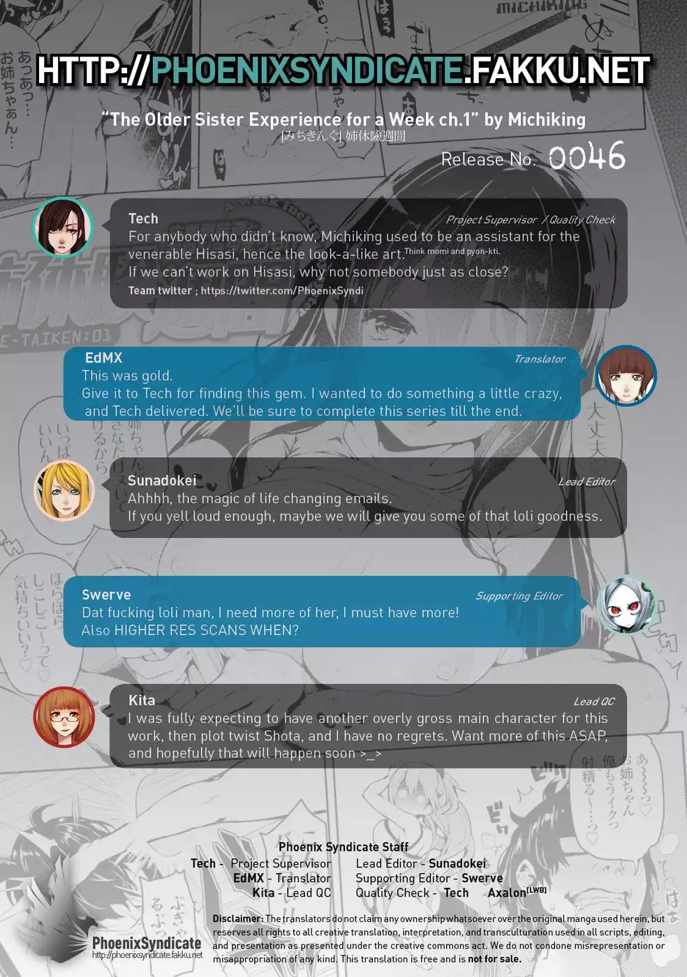 The Older Sister Experience for a Week Ch. 1