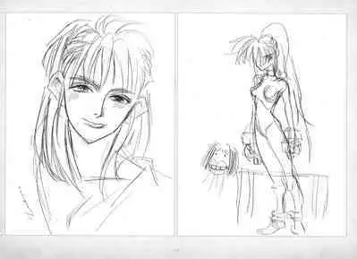 ALICESOFT ORION SCRIBBLES with CROQUIS ULTIMATE EDITION VOL.2 織音計画特別版 ラフ画集