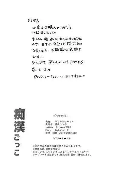 Chikan Gokko Pink Blue