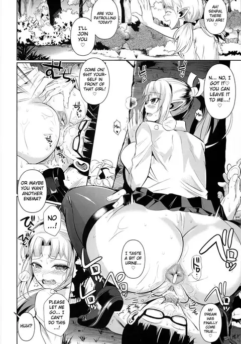 High Elf × High School Shuugeki Hen Zenjitsu {doujins.com}
