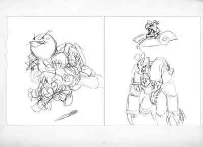 ALICESOFT ORION SCRIBBLES with CROQUIS ULTIMATE EDITION VOL.4 織音計画特別版 ラフ画集