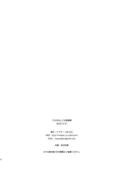 Uchi no Wanko wa Hatsujouki