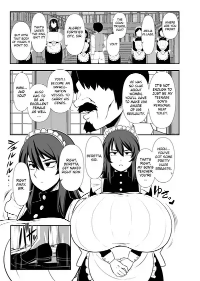 Bou-chama Sakusei no Jikan desu. | It's Milking Time, Young Master