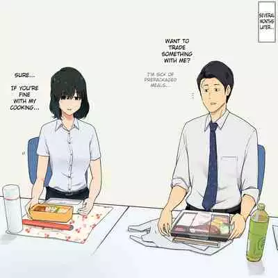 Hitomishiri Douryou Joshi to Micchaku Sex Suru Ohanashi