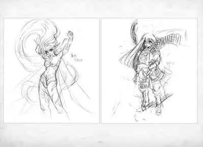 ALICESOFT ORION SCRIBBLES with CROQUIS ULTIMATE EDITION VOL.2 織音計画特別版 ラフ画集