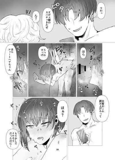 Kareshi ni Naisho de Otoko Mizugi Challenge Yarimasu