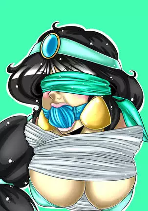 - Jasmine and Kida gag portraits