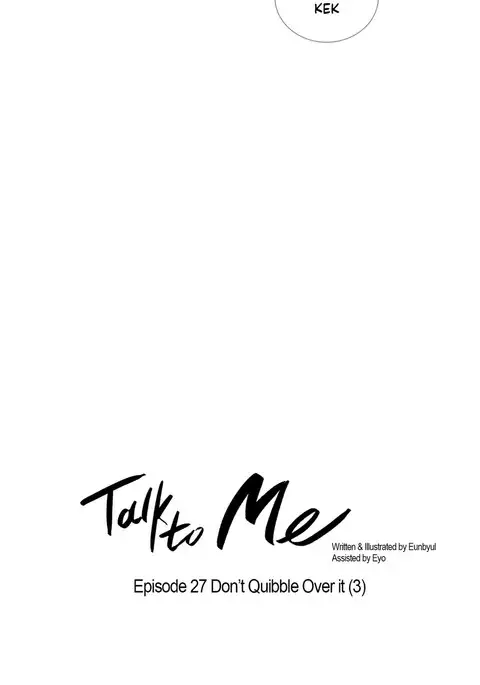 Talk To Me Ch.1-37