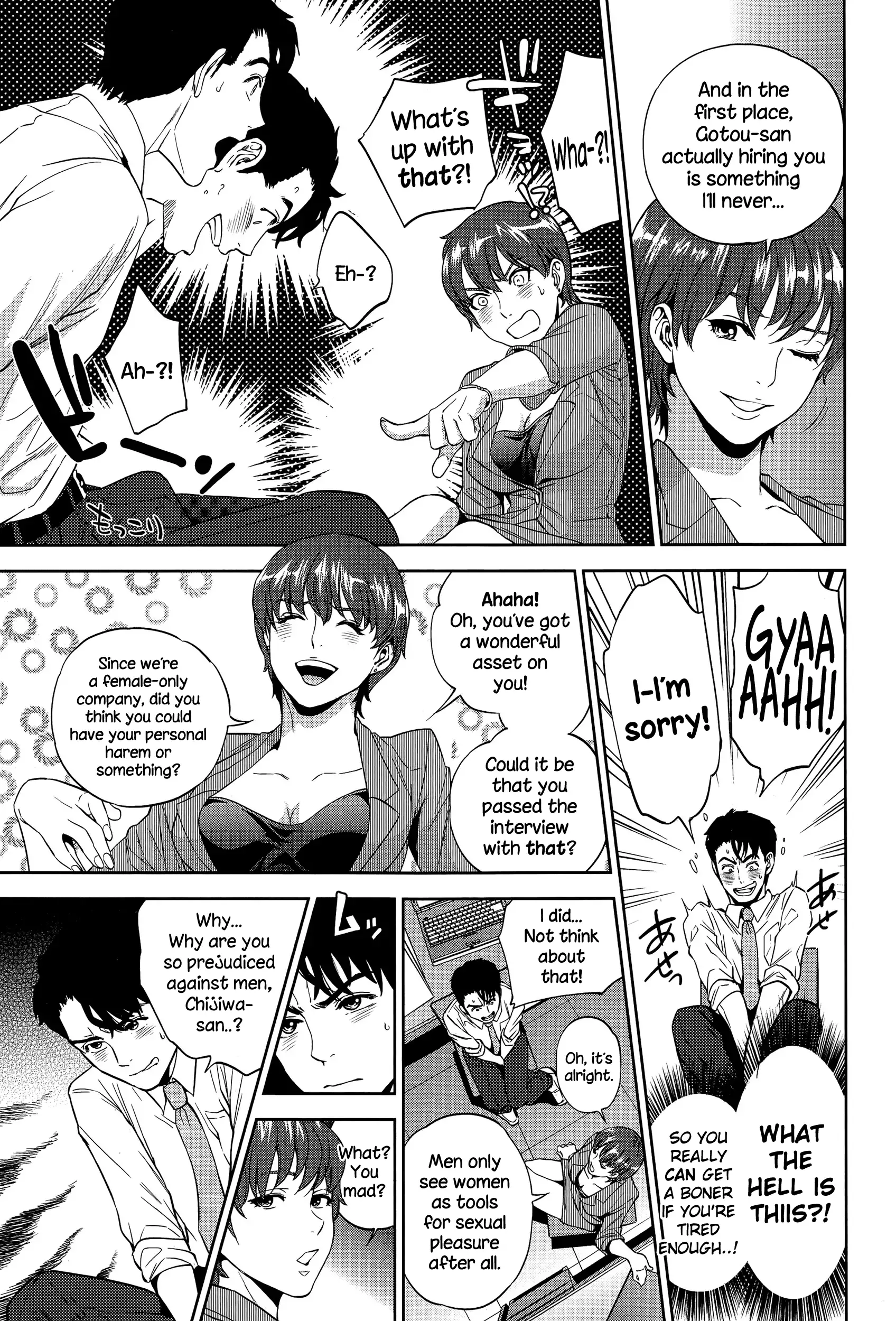 Office Love Scramble Ch. 1-4