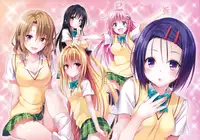 [Yabuki Kentaro] To Love-Ru -Trouble- Darkness Artbook Harem Gold