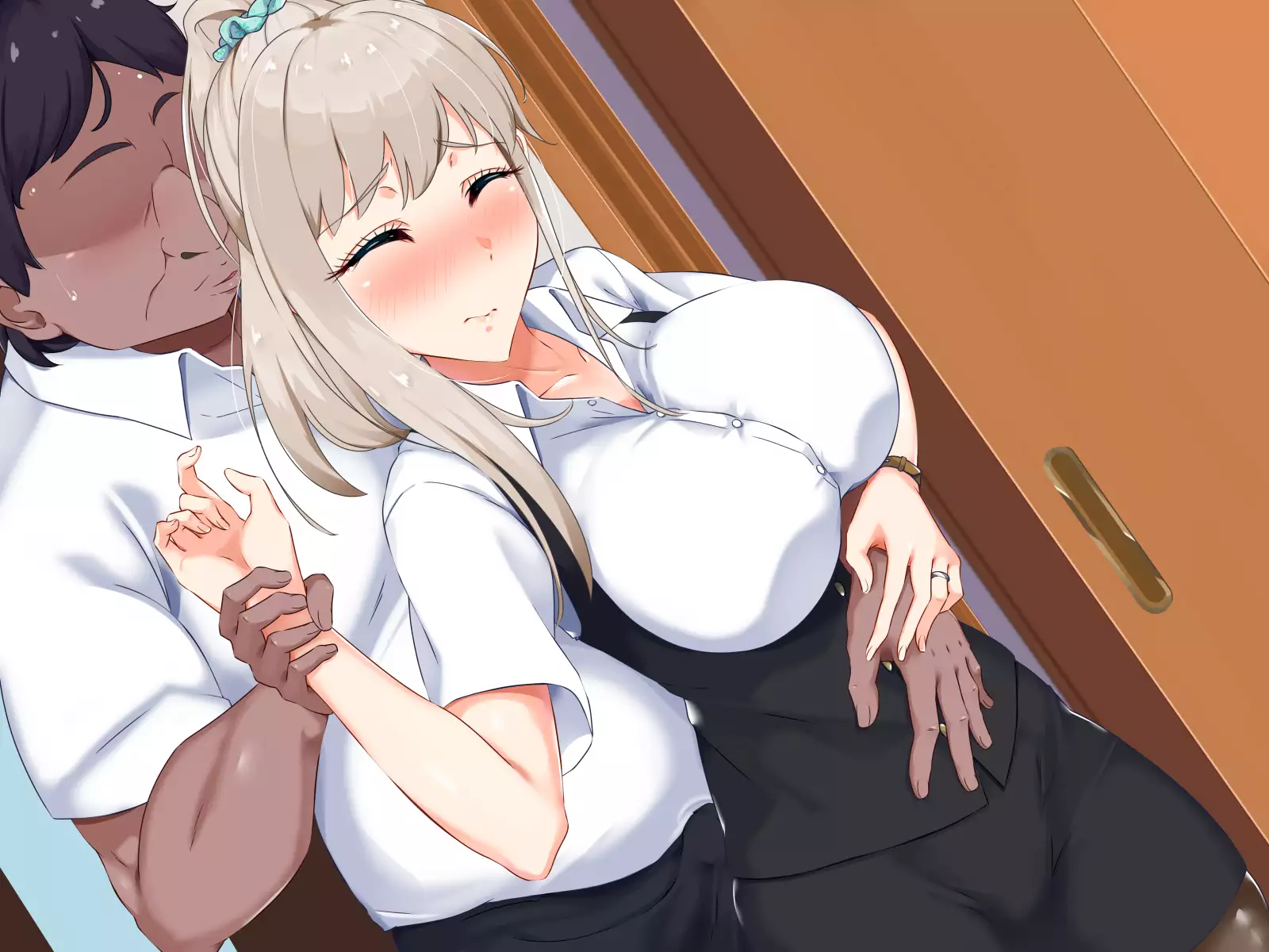 Shoushika Taisaku - Hitozuma Kyoushi no Partner wa Oshiego ni Kimarimashita