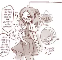 [Pixiv] Hanomidori Omorashi/Desperation Collection [English]