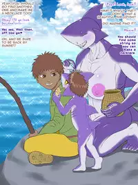 [Seiitsukyou (Goto-Beido)] Demi-Human Chronicle ~ Solitary Fisherman and Shark Maid ~ [English]