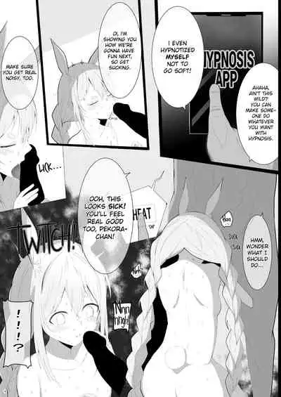 Pekora Saimin Appli Wakarase Hon | A Book Where Pekora Gets Put in Her Place By a Hypnosis App