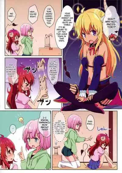 (C97) [Melty Pot (mel)] Sweetie Peaches (Machikado Mazoku) [English] [/u/ Scanlations]