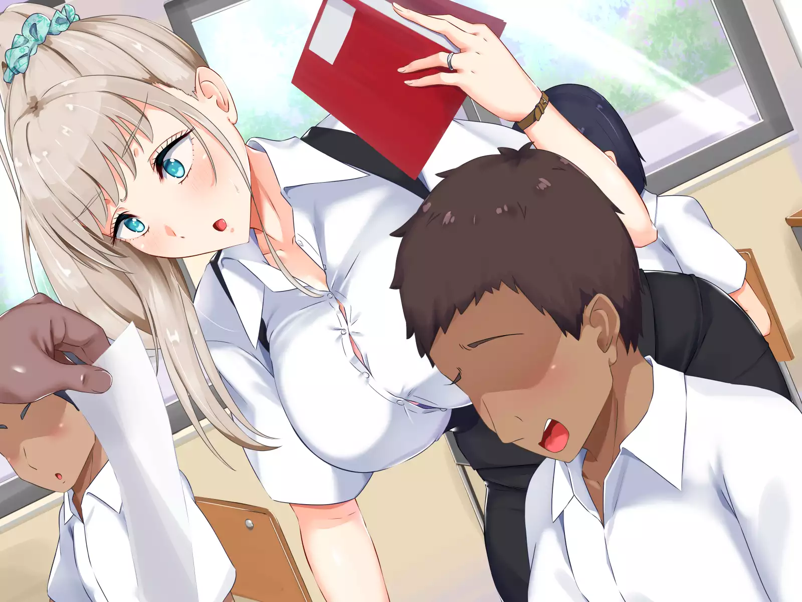 Shoushika Taisaku - Hitozuma Kyoushi no Partner wa Oshiego ni Kimarimashita