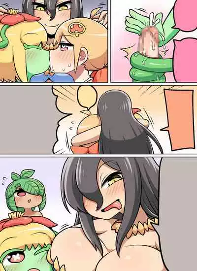 Kinoko tabetara nanka haeta!