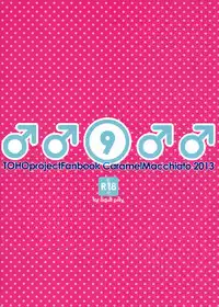 (C84) [Caramel Macchiato (Maki)] ♂♂9♂♂ (Touhou Project) [English] [cazzeggione]