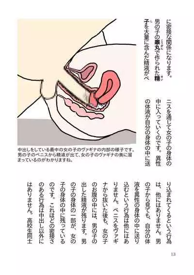 Koukousei Couple no Tame no Kimochii Nakadashi Sex o Tanoshimu Hon