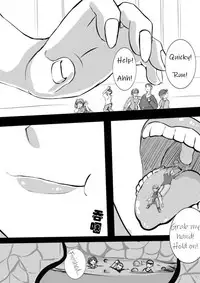 [gabbit] Homemade comic Alien Woman Attacks the City (English)